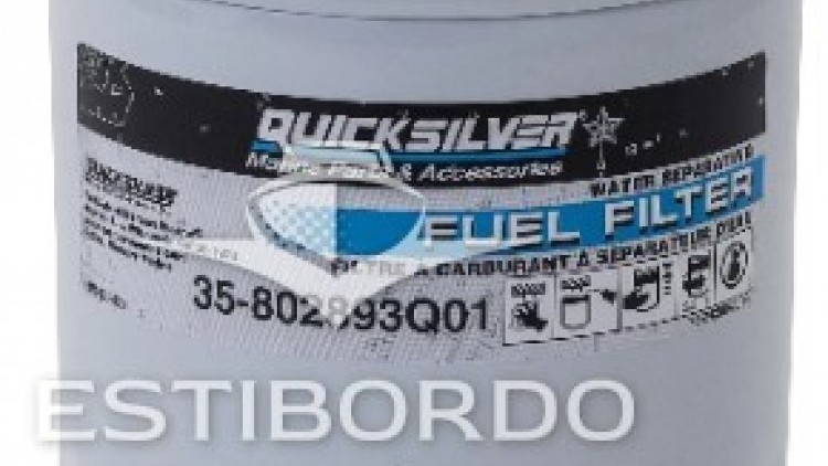 Filtro de combustivel Quicksilver 802893Q01