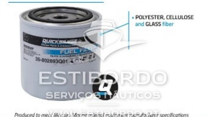 Filtro de combustivel Quicksilver 802893Q01