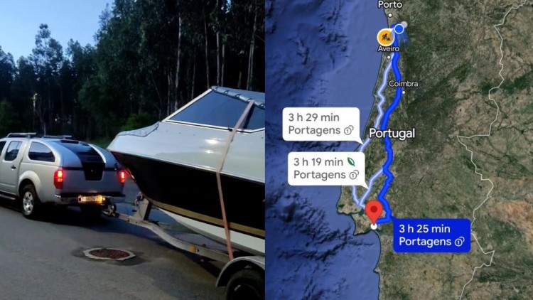 Vídeo de Transporte de Embarcação para Setúbal